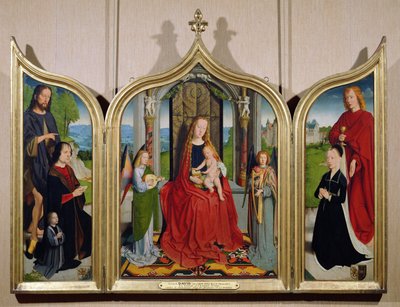The Triptych of the Sedano Family, c.1495-98 by Gerard David